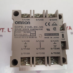 Omron g3pb-215b-2h-vd solid state contactor