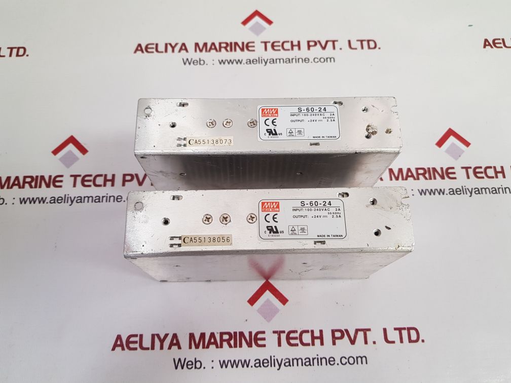 Mean well s-60-24 switching power supply