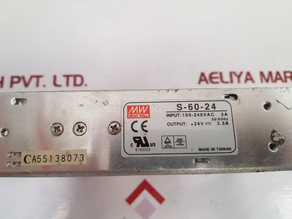 Mean well s-60-24 switching power supply
