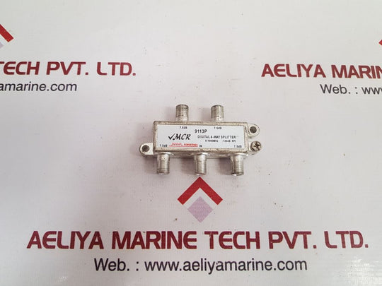 Power Pass Digital 4-way Splitter