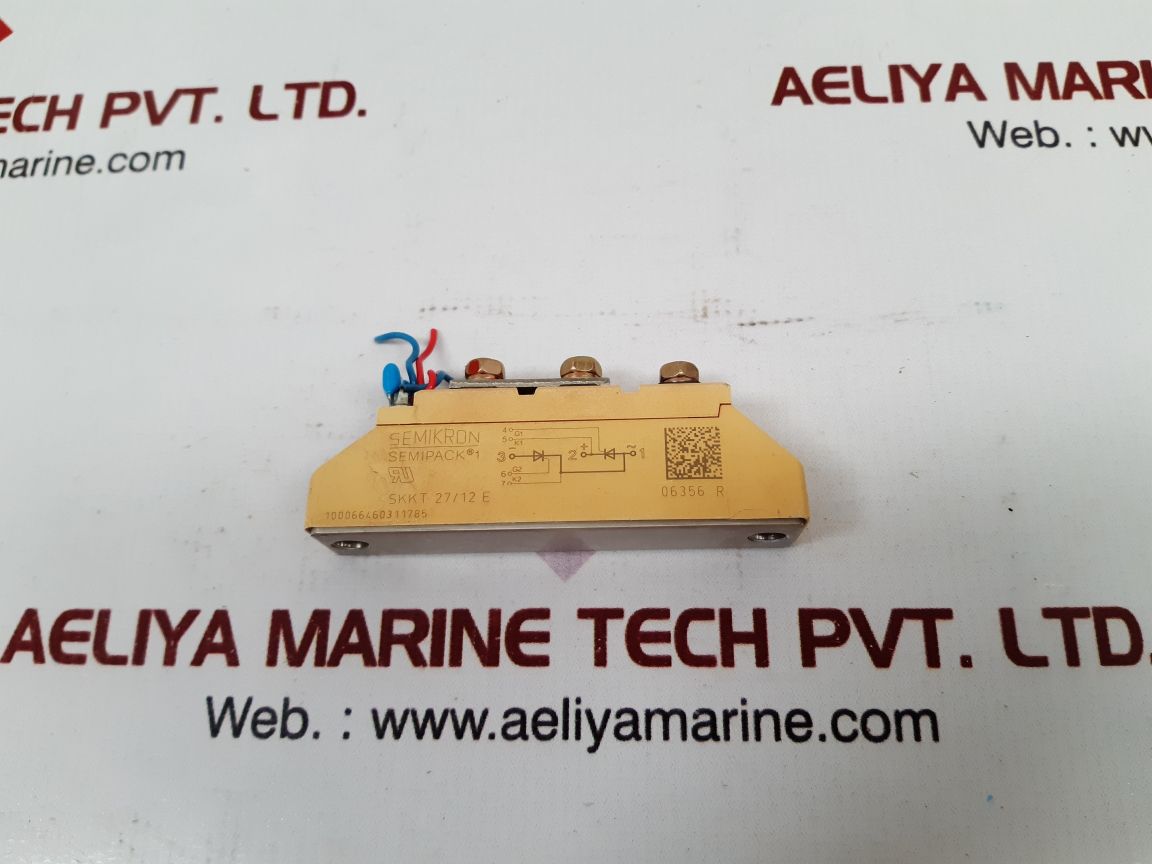 Semikron Skkt 27/12 E Thyristor Module