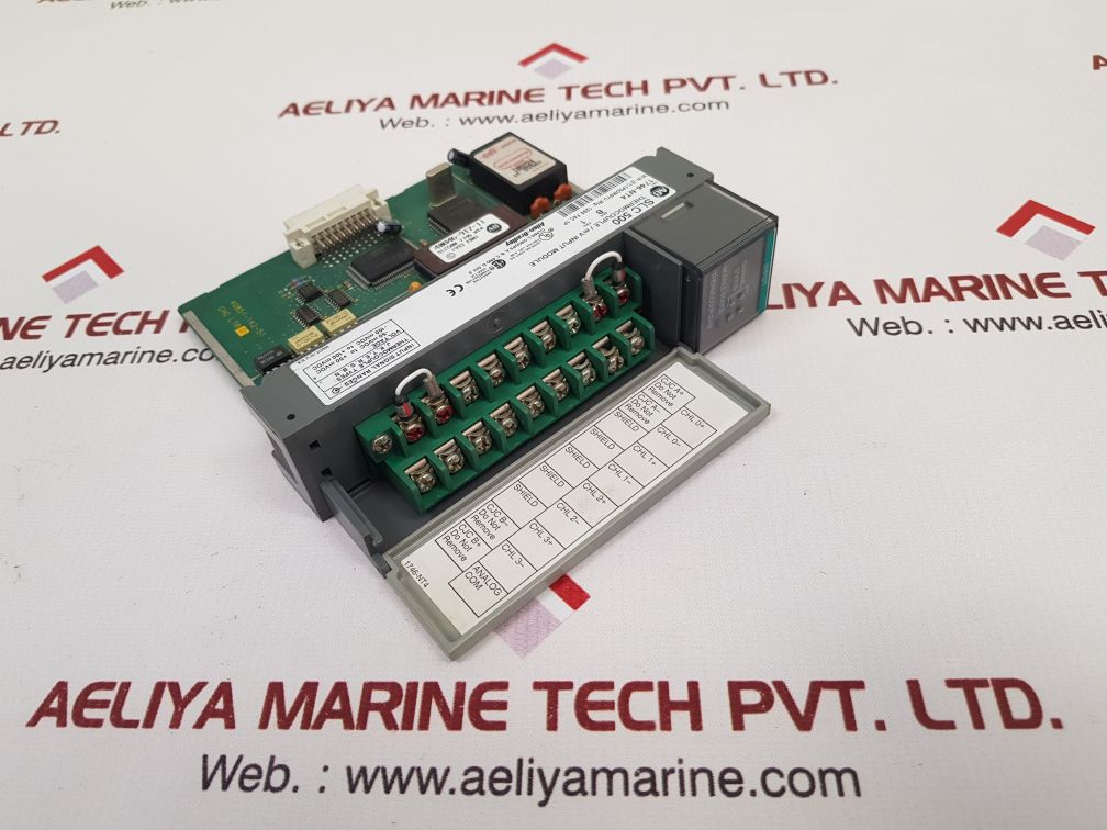 Allen-bradley 1746-nt4 Thermocouple/Mv Input Module Ser: B Frn: 1