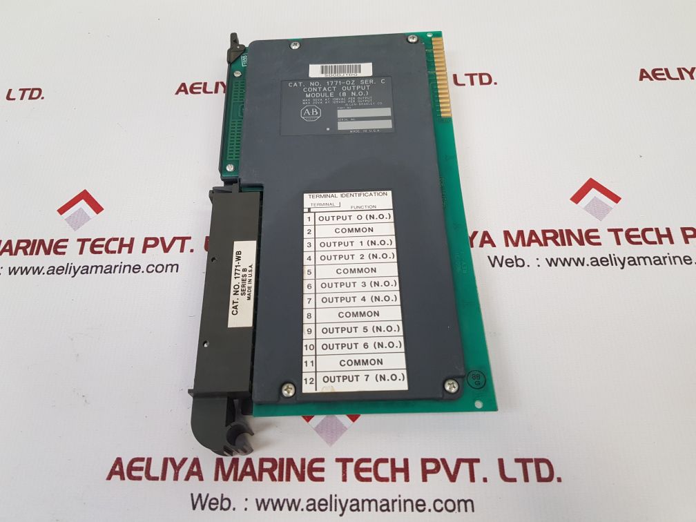 Allen-bradley 1771-oz Contact Output Module Ser.C