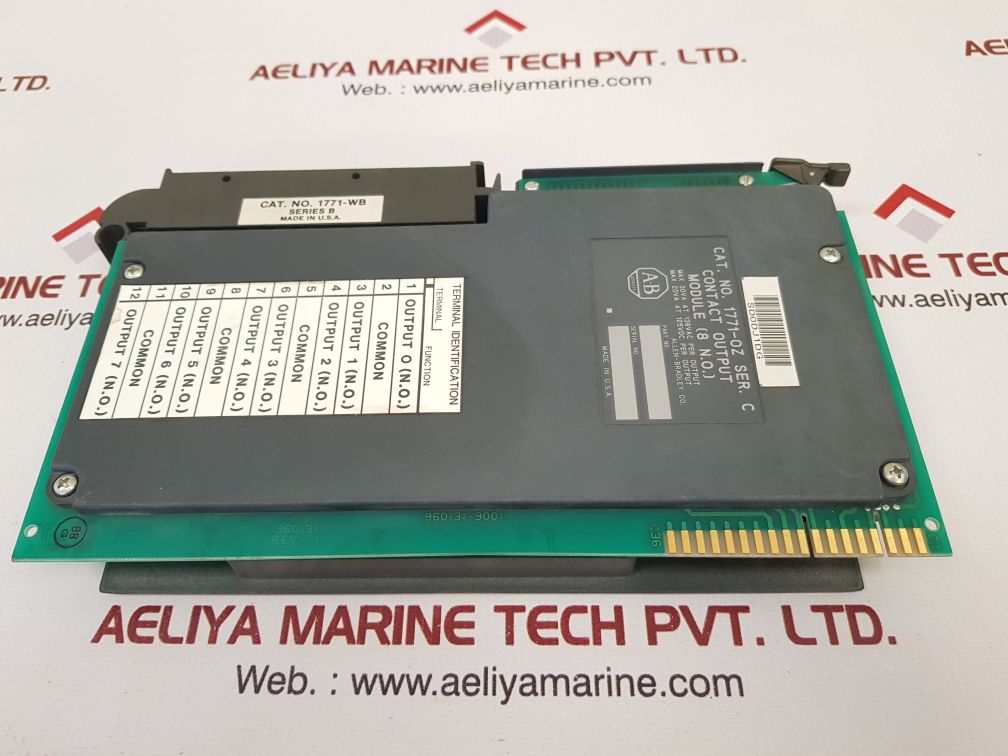 Allen-bradley 1771-oz Contact Output Module Ser.C