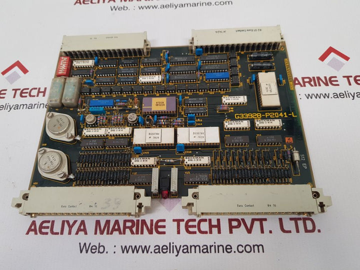 Siemens G33928-p2041-l Pcb Card

