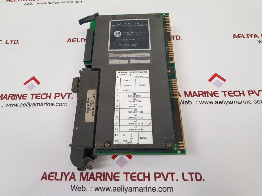 Allen-bradley 1771-asb D Remote I/O Adapter Module