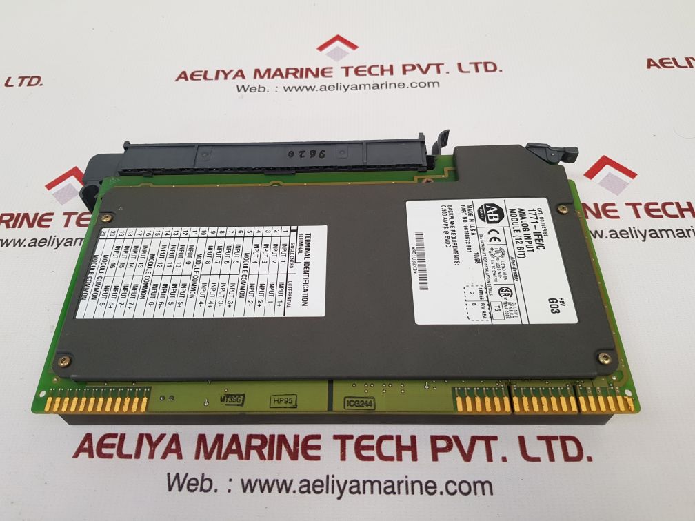 Allen-bradley 1771-ife/C Rev.G03 Analog Input Module (12 Bit)