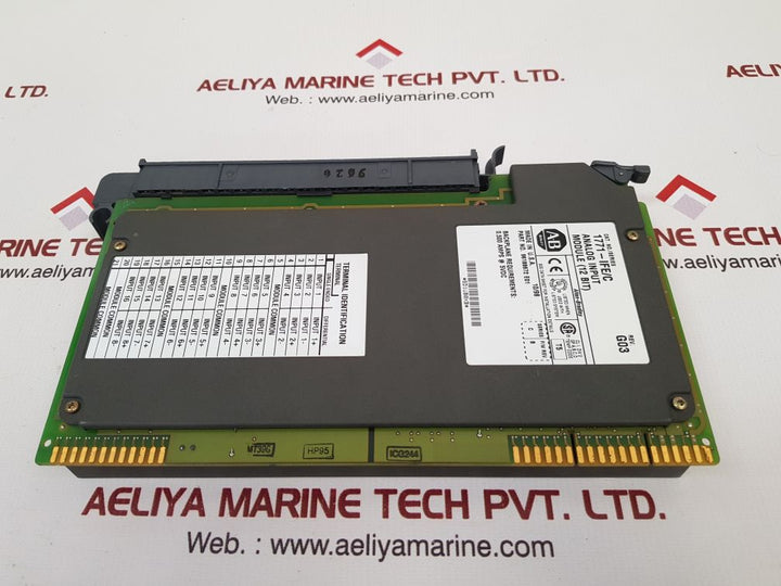 Allen-bradley 1771-ife/C Rev.G03 Analog Input Module (12 Bit)