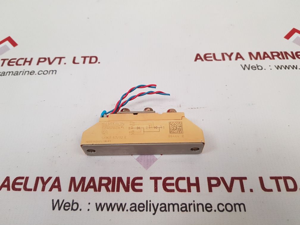 Semikron Skkt 57/12 E Semipack Thyristor Module