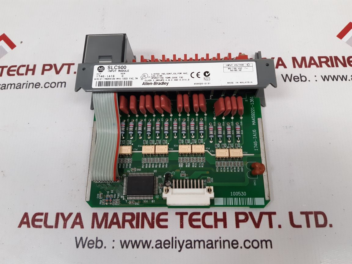 Allen-bradley Slc 500 Input Module 1746-ia16
