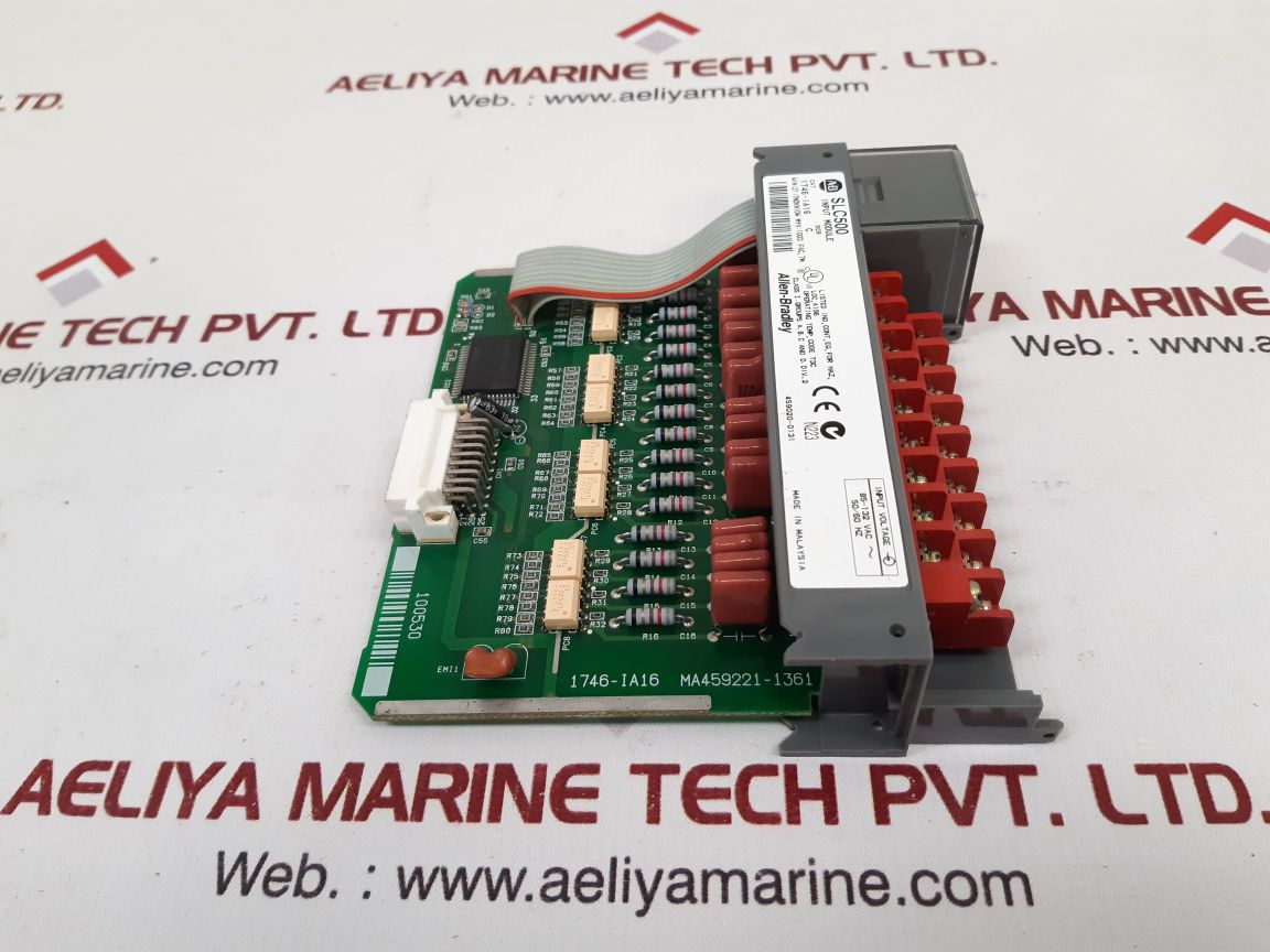 Allen-bradley Slc 500 Input Module 1746-ia16