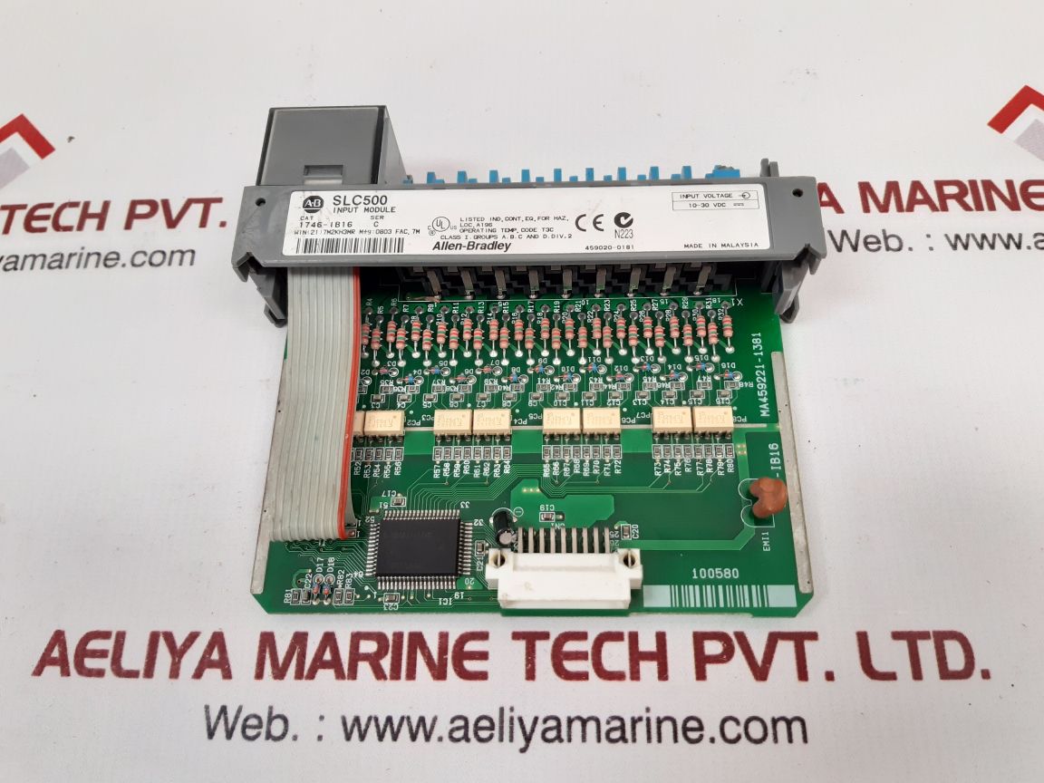 Allen-bradley Slc 500 Input Module 1746-ib16