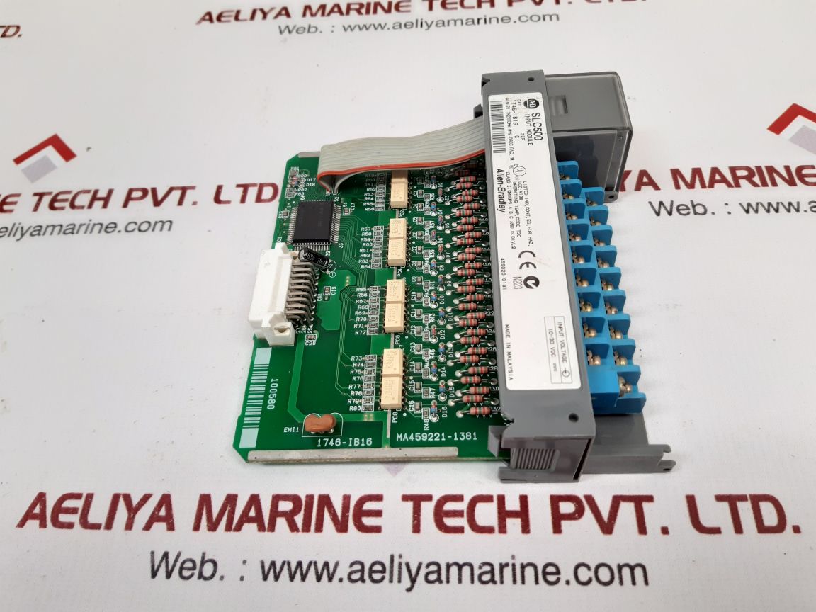 Allen-bradley Slc 500 Input Module 1746-ib16