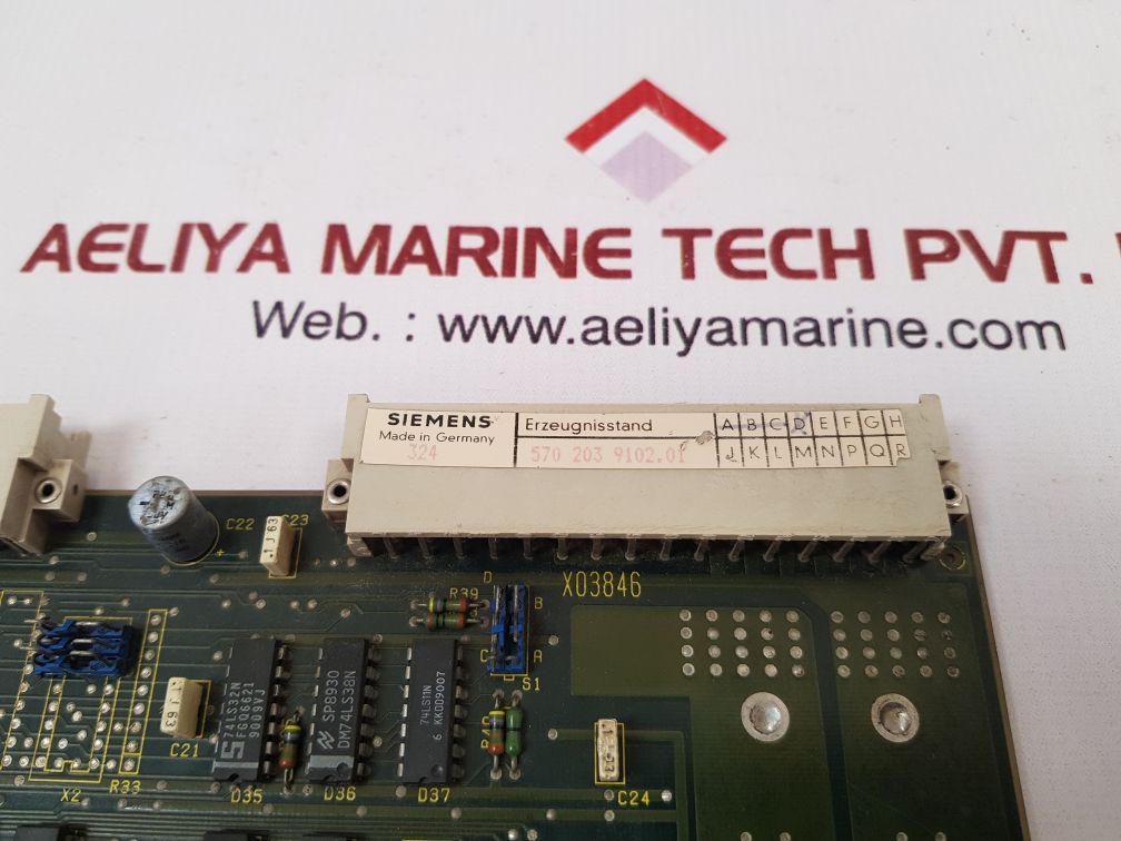 Siemens 6Fx1120-3Bb01 Pcb Board