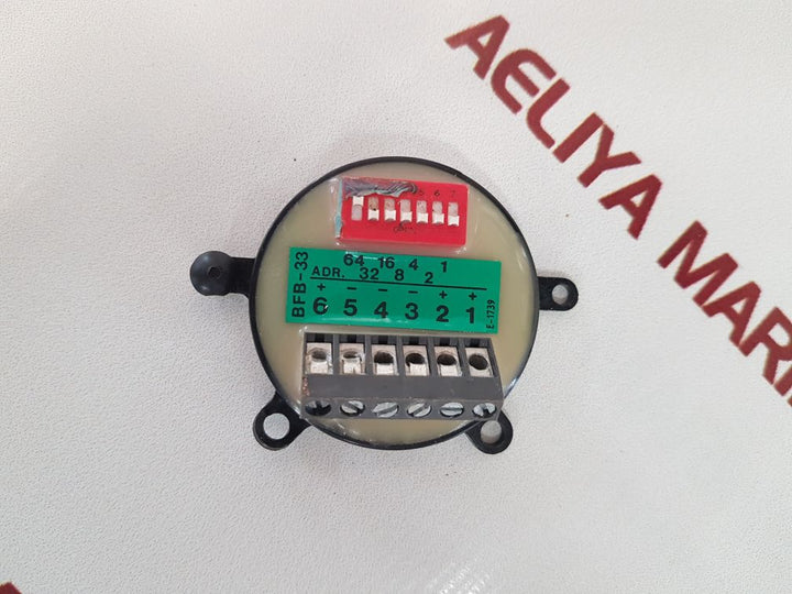 Autronica bfb-33 interface fire alarm