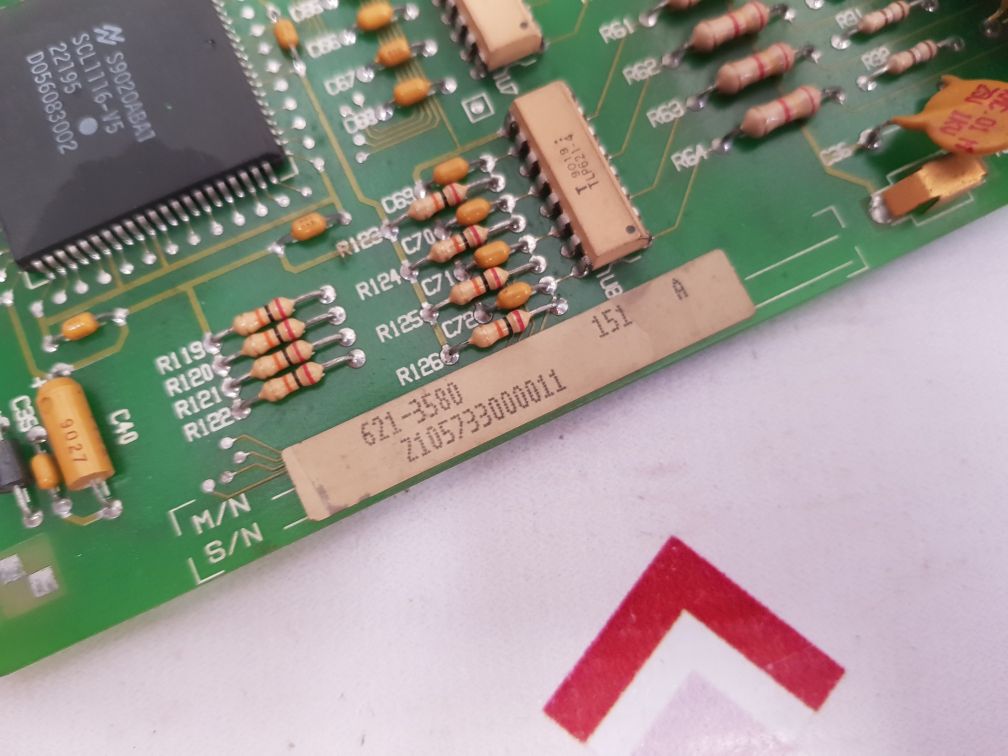 Honeywell 621-3580 input module 24 vdc used