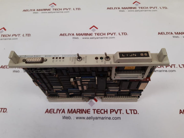 Siemens Simatic 6Es5921-3Ua12 Cpu Module 6Es5377-0Aa11
