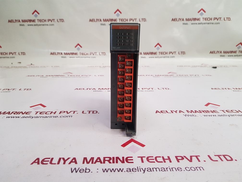 Allen-bradley 1746-ow16 Ser.C Slc 500 Output Module Used