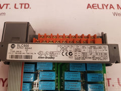 Allen-bradley 1746-ow16 Ser.C Slc 500 Output Module Used