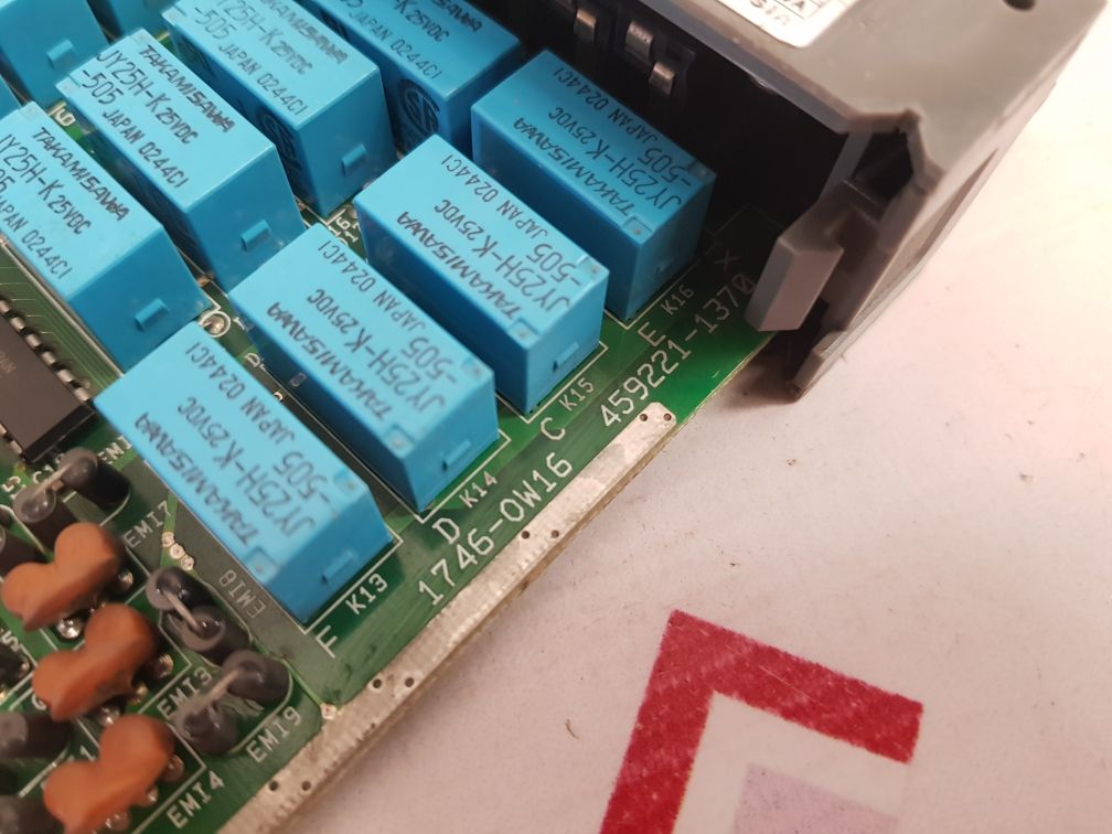 Allen-bradley 1746-ow16 Ser.C Slc 500 Output Module Used