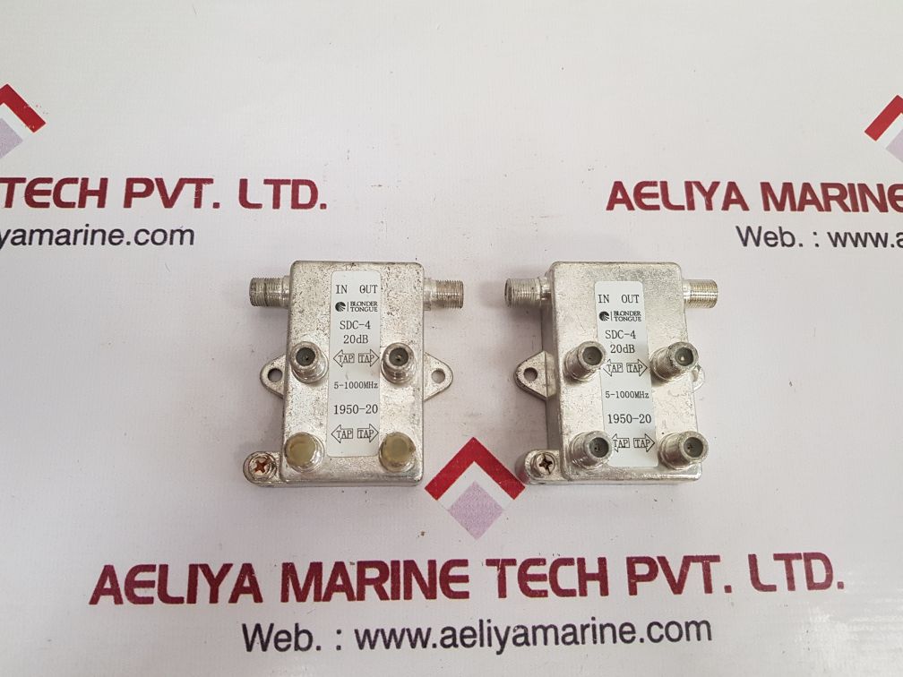 Set of 7x Blonder tongue sdc-4 directional tap 5-1000 mhz