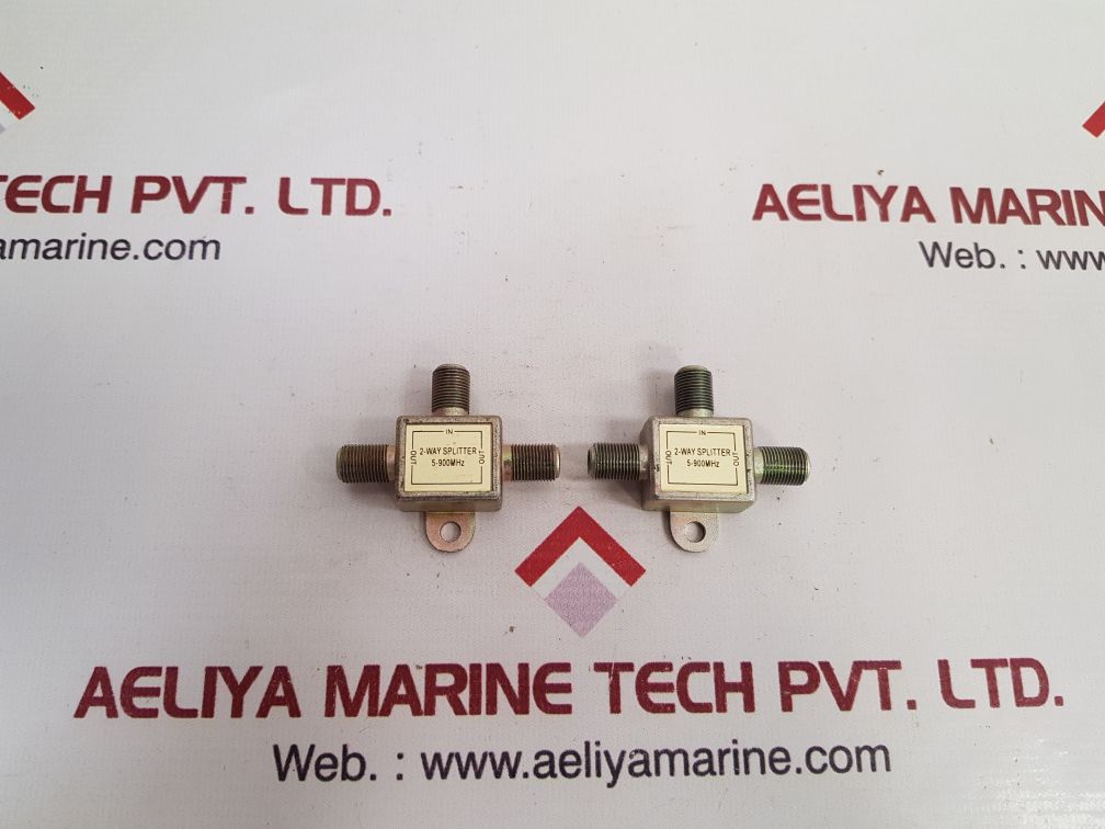 Set Of 3X 2-way Splitter 5-900 Mhz