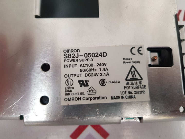 Omron s82j-05024d power supply used