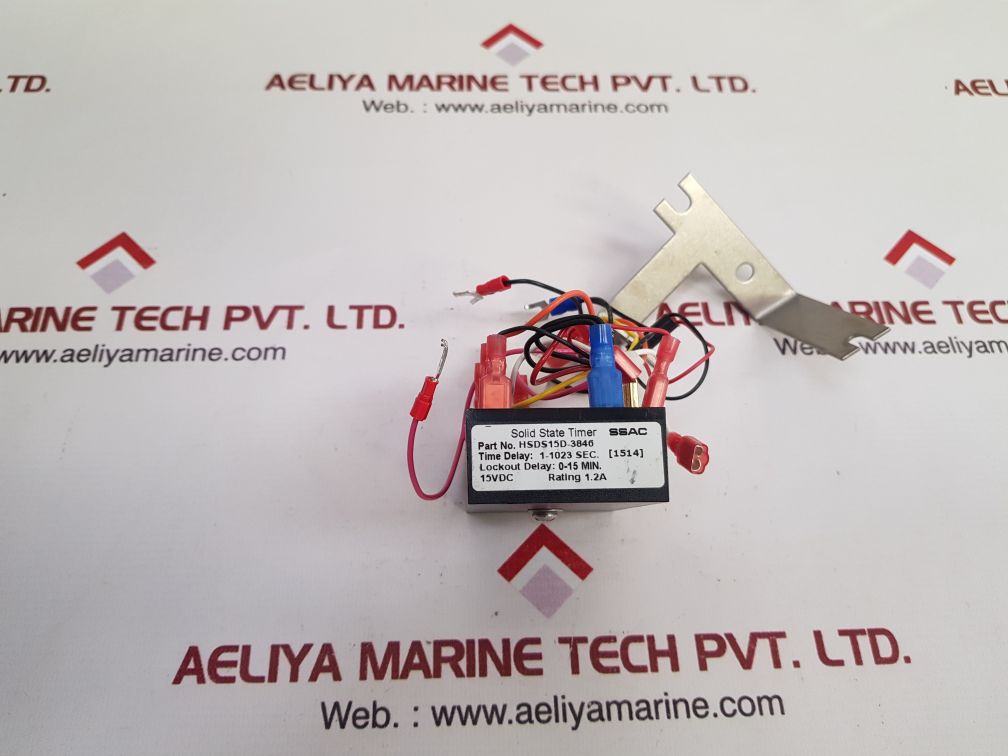 Ssac hsds15d-3846 solid state timer