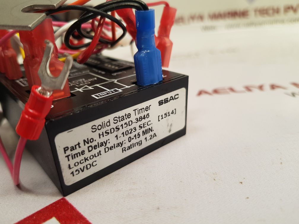 Ssac hsds15d-3846 solid state timer