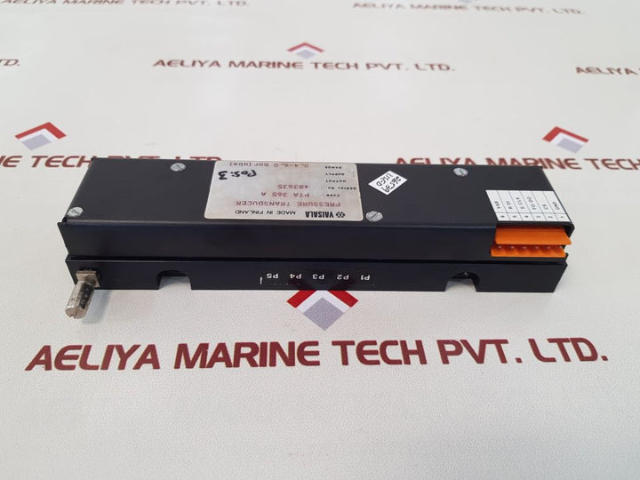 Vaisala pta 365 a pressure transducer