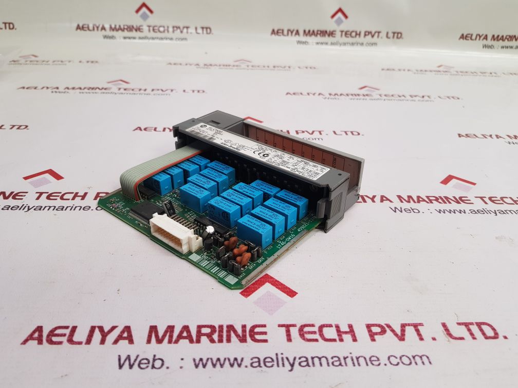 Allen-bradley 1746-ow16 Ser.C Slc500 Output Module Used