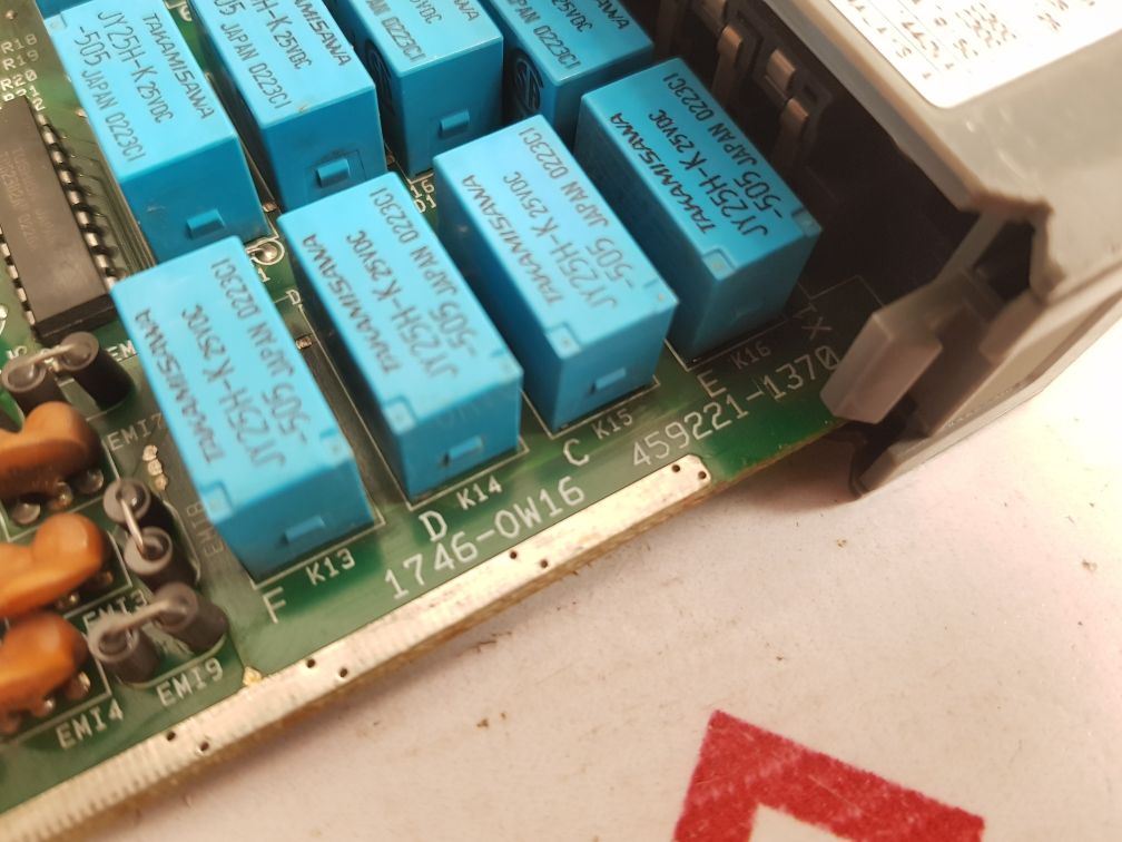 Allen-bradley 1746-ow16 Ser.C Slc500 Output Module Used