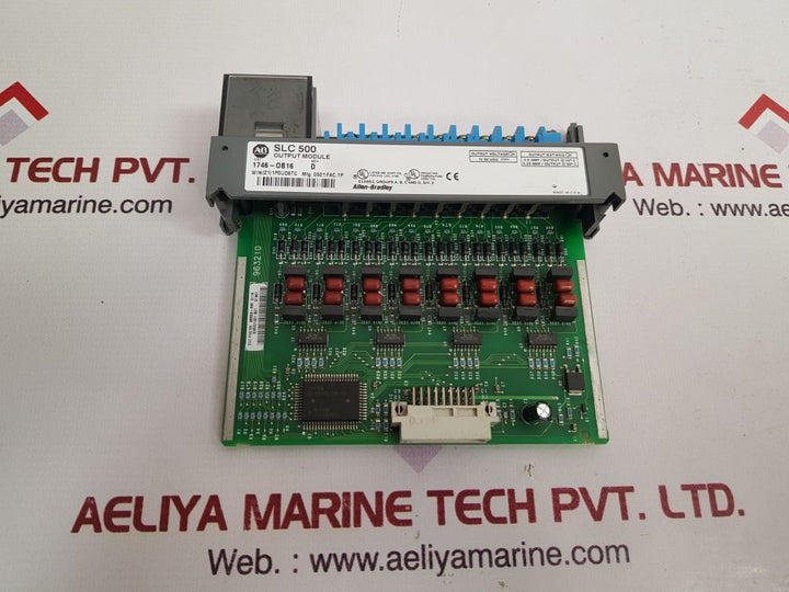 Allen-bradley 1746-ob16 ser.d output module Used 
