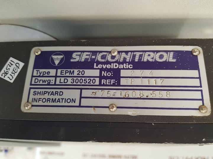 Sf-control epm 20 level datic Used 