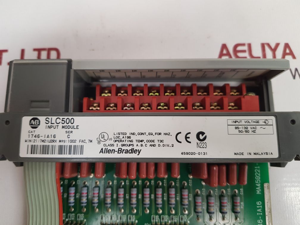 Allen-bradley 1746-ia16 Ser.C Input Module Used