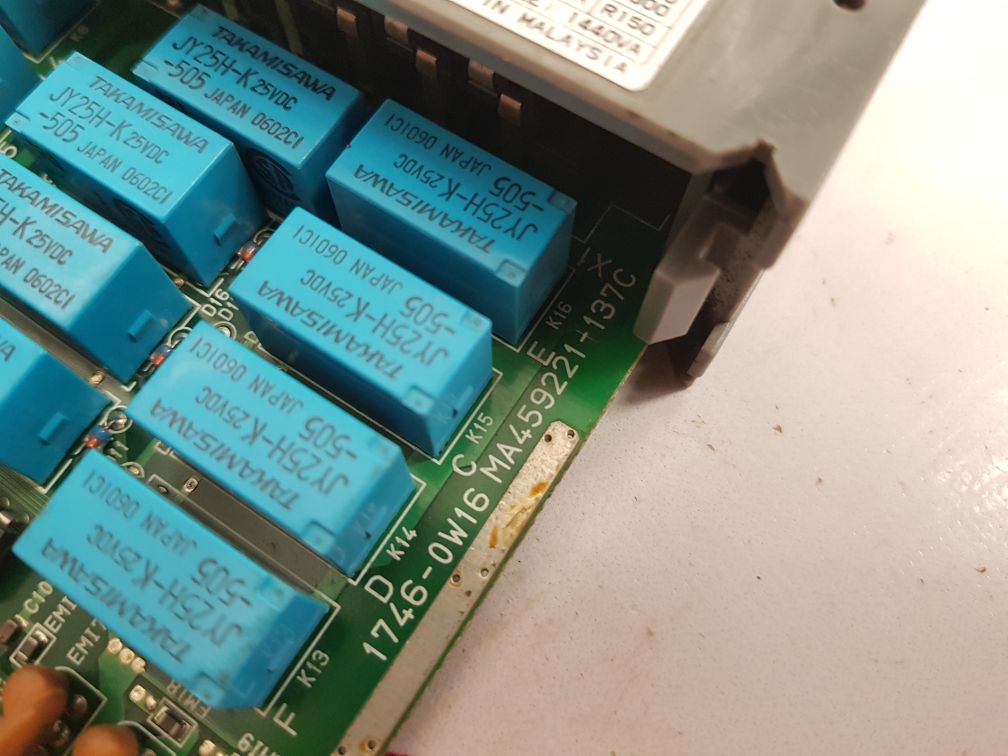 Allen-bradley 1746-ow16 Ser.D Slc500 Output Module