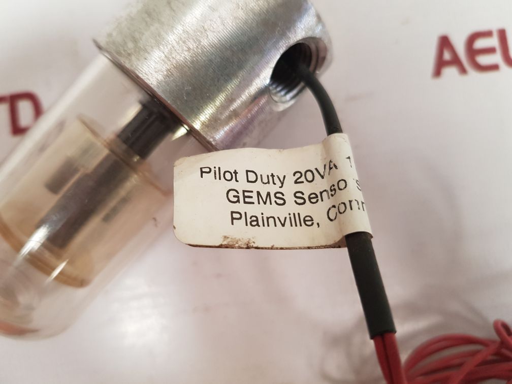 Gems Pilot Duty Sensor 20Va 120 To 240 Vac