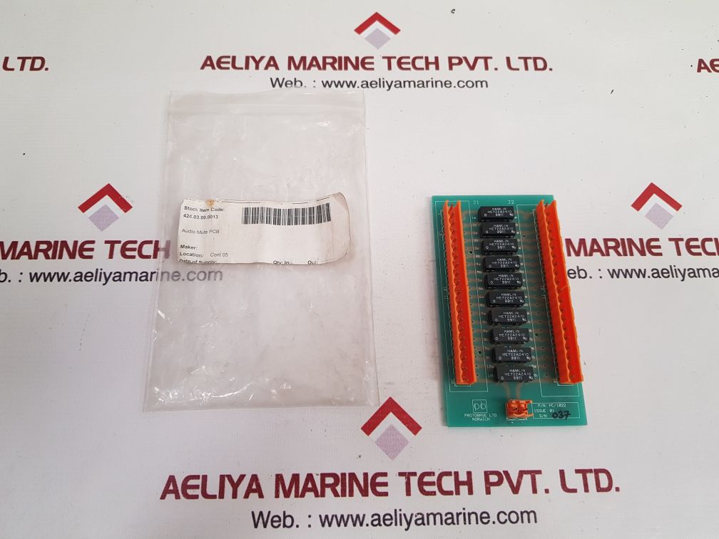 Protobase Pc/1022 Audio Mute Pcb Card
