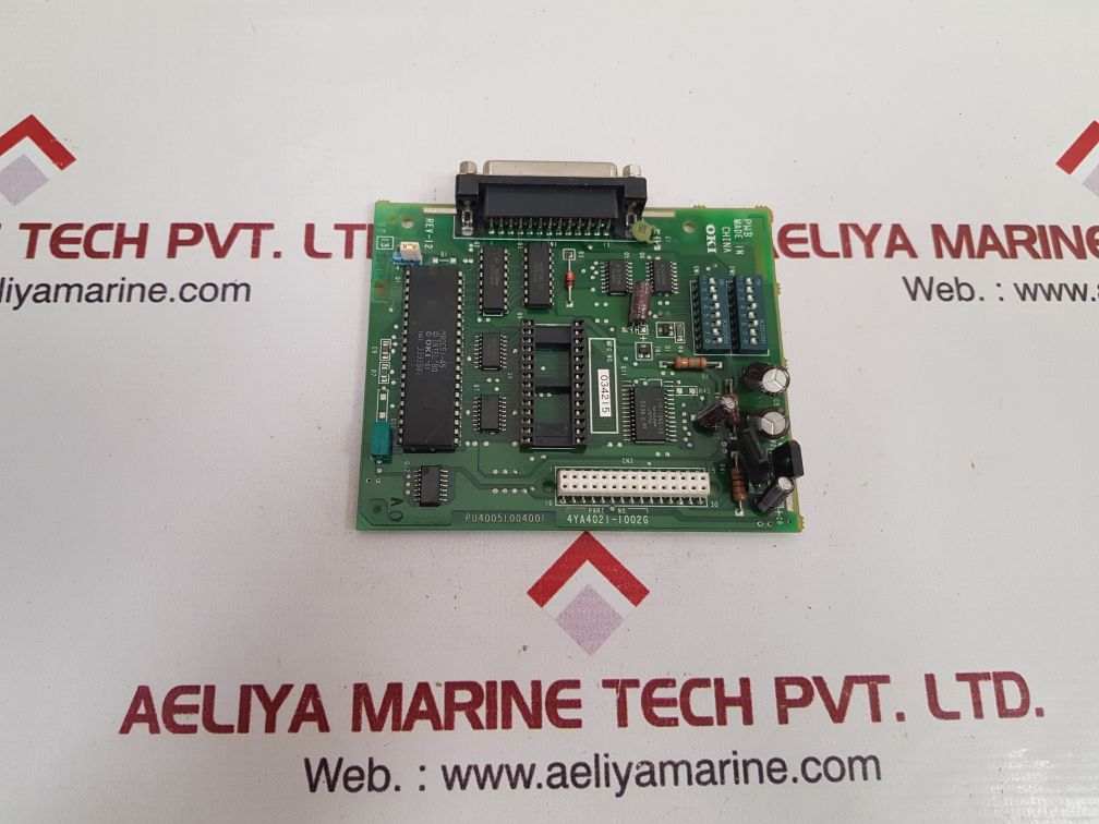 Oki 4Ya4021-1002G Data Serial Interface Circuit Board Pu40051004001
