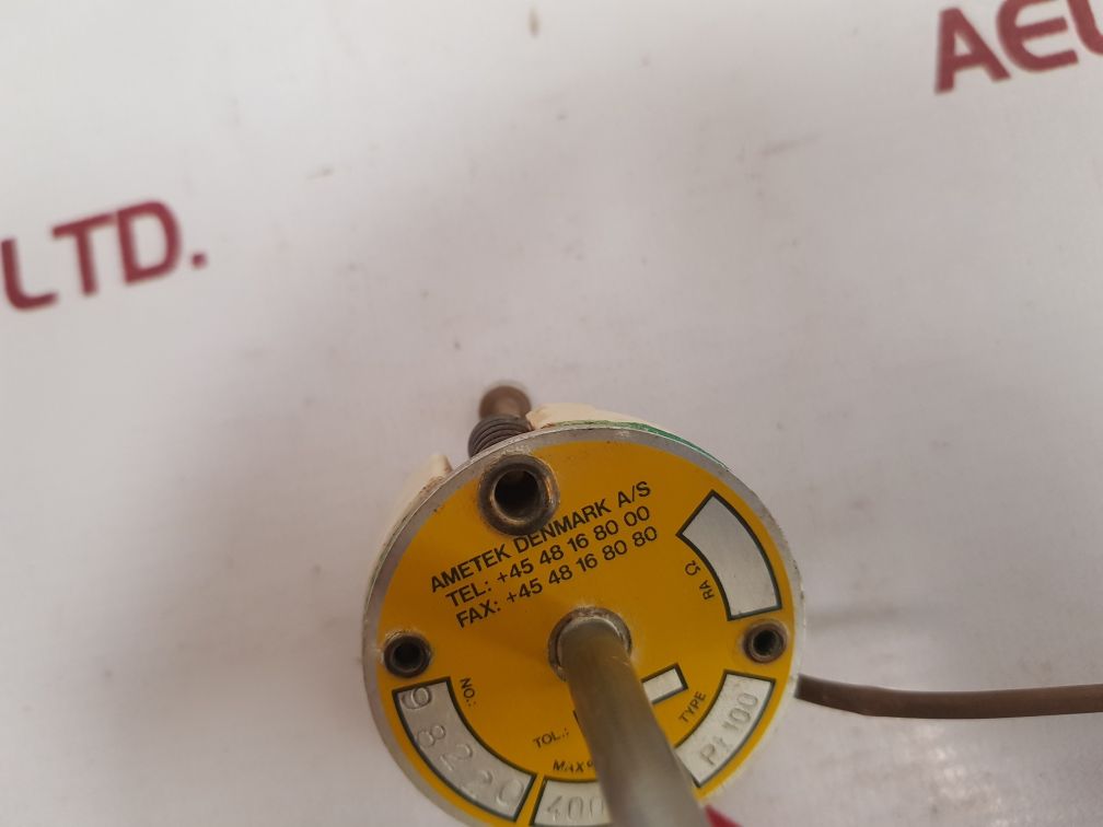 Ametek Pt 100 Temperature Sensor Shaft Used

