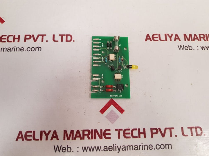 Hp-tronic 4717474-22 Pcb Card 4717474-02
