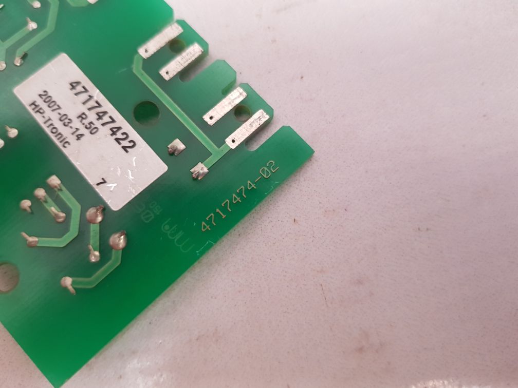 Hp-tronic 4717474-22 Pcb Card 4717474-02
