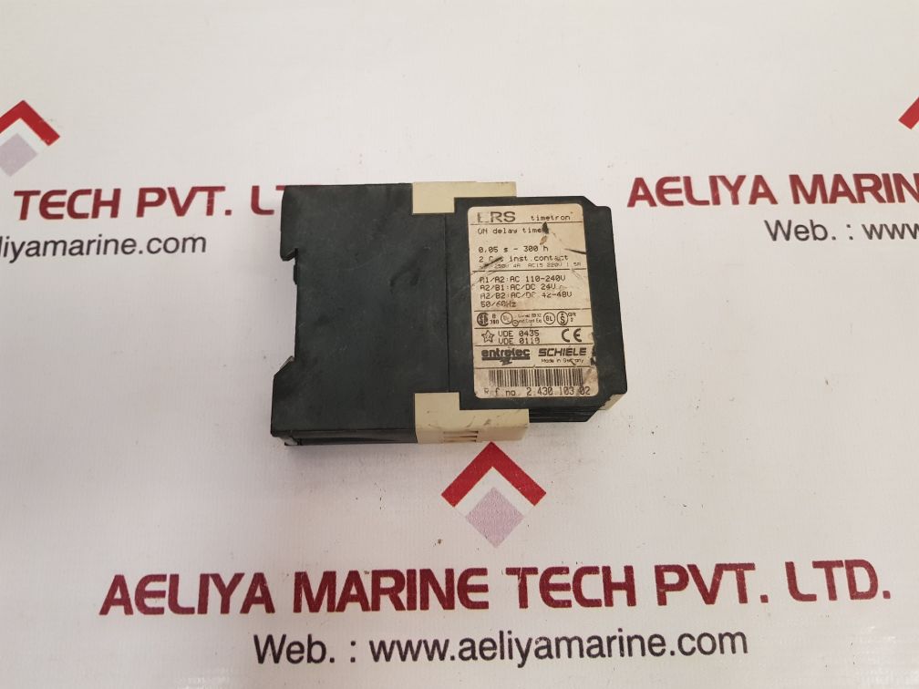 Entrelec Schiele Ers On Delay Timer 2.430.103.02 Used

