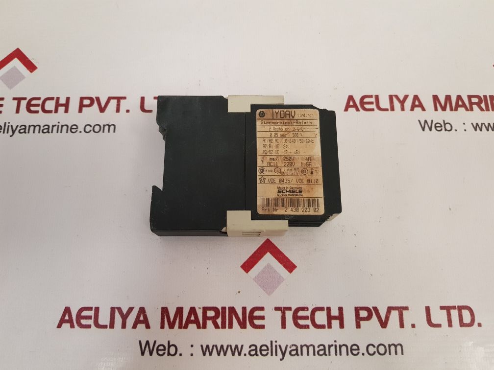 Schiele Timetron Ydav Time Delay Relay 2.430.203.02
