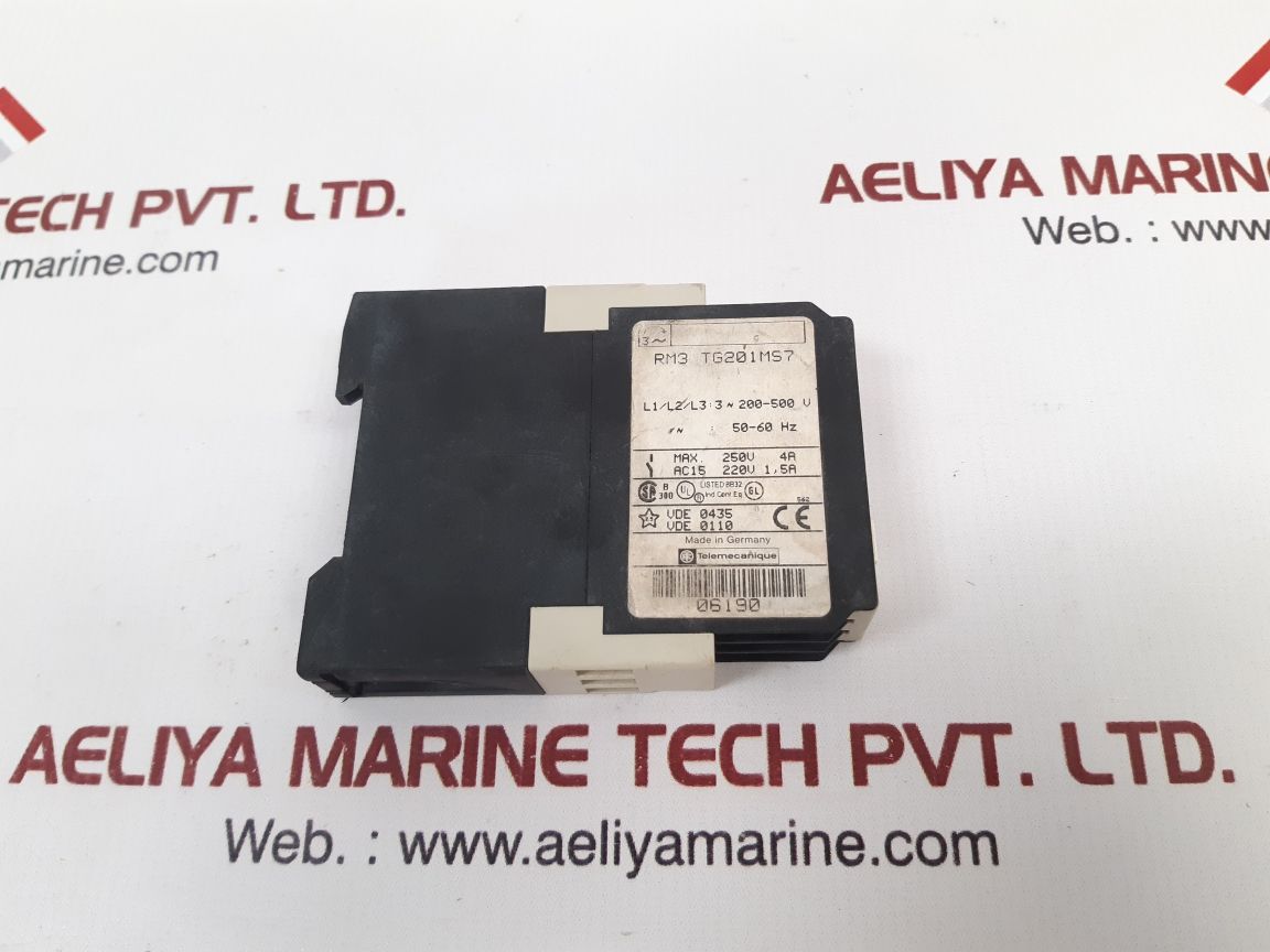 Telemecanique Rm3 Tg201Ms7 Relay
