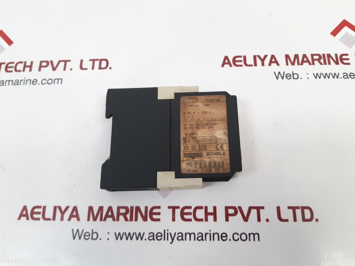 Entrelec Schiele Ers Timetron 2.430.102.01 Delay Timer
