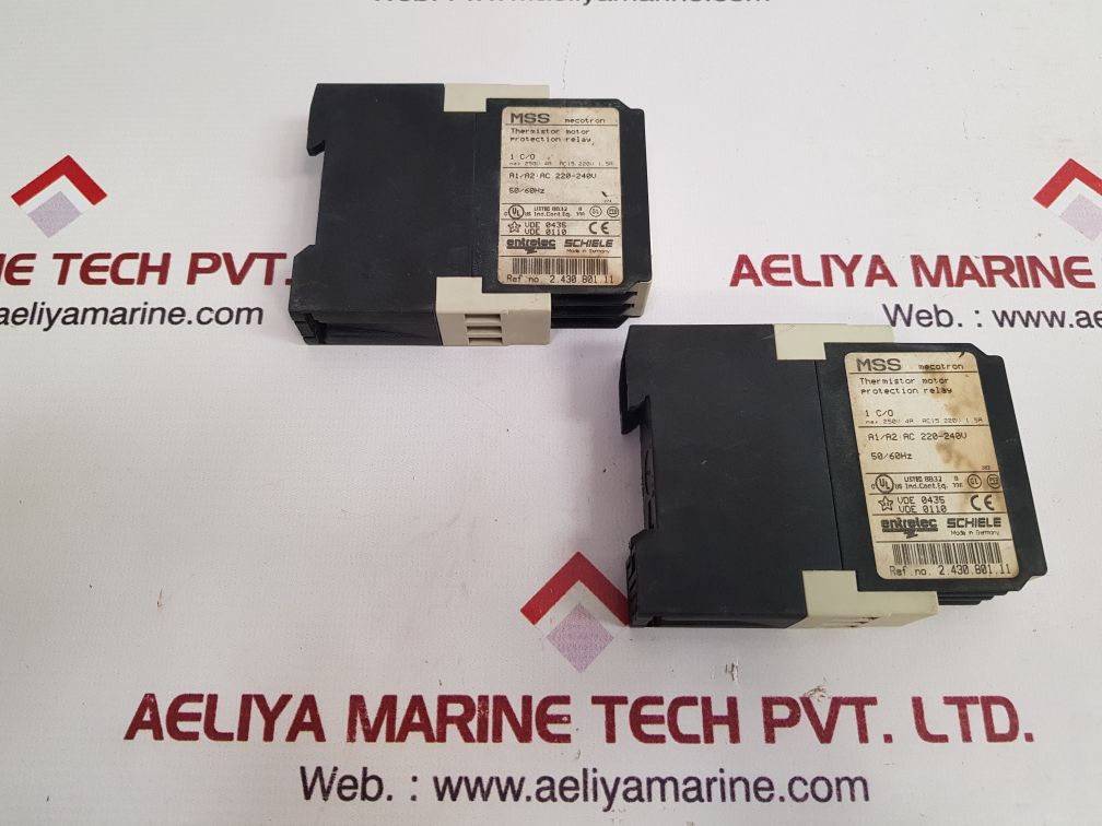 Entrelec Mss Mecotron Thermistor Motor Protection Relay 2.430.801.11
