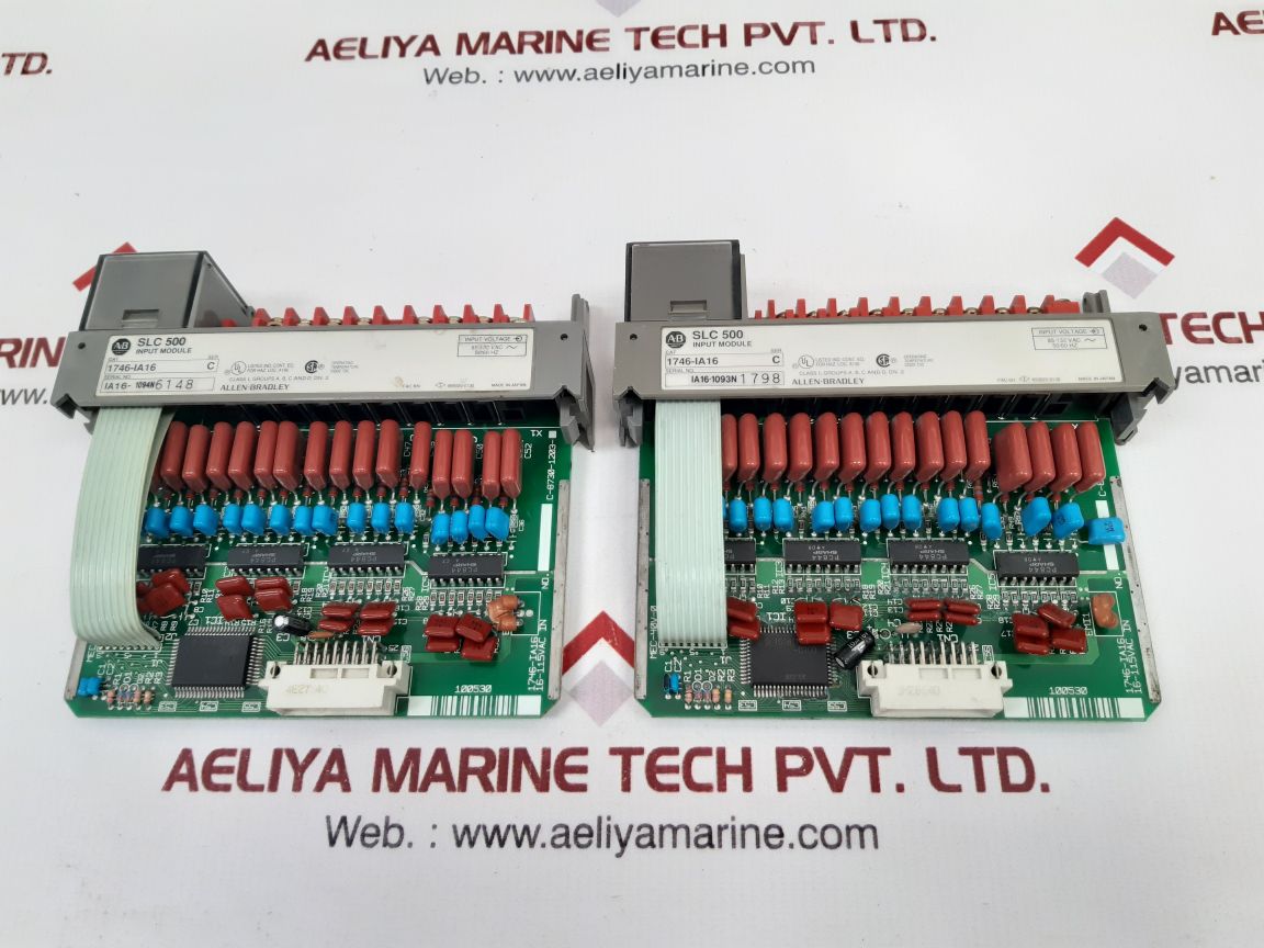 Allen-bradley 1746-ia16 Ser:C Input Module Used
