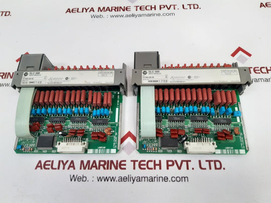 Allen-bradley 1746-ia16 Ser:C Input Module Used
