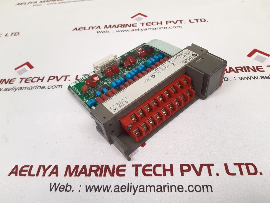 Allen-bradley 1746-ia16 Ser:C Input Module Used

